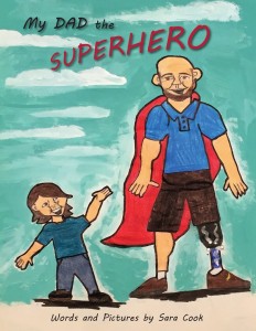 my dad the superhero cover